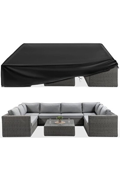 Generic أغطية أثاث طاولات الفناء الخارجية المقاومة للماء من Klmeiday - غطاء أ...