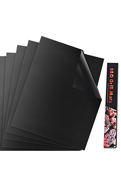 Generic حصائر الشواء JOWILIN، 5 قطع 40×33 سم، غير لاصقة للشواء الخارجي وحصائر...