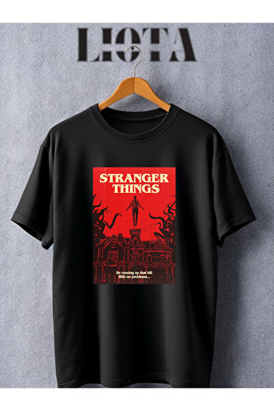 Vordevia Designul Stranger Things cu imprimeu tricou