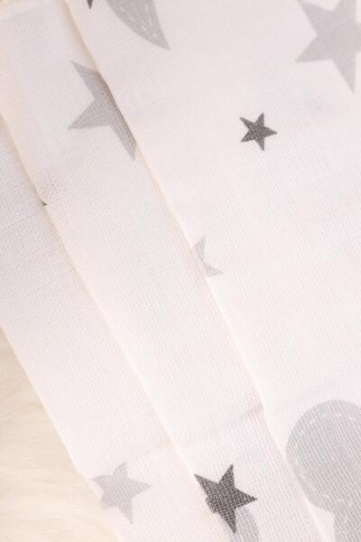 kidello Starry 7-Piece Muslin Baby Mouth Wipes