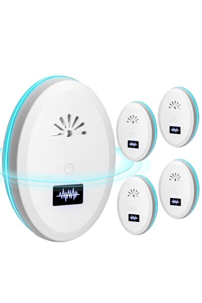 Generic عبوة من 4 طاردات للآفات - طارد للفئران والجرذان والعناكب والحشرات للا...