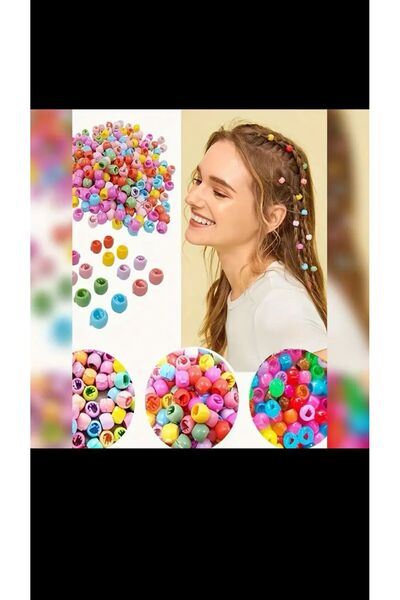 EMKSHOP Mărgele de păr (35 bucăți)