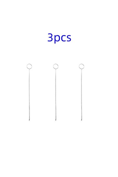 Choice6 White-3pcs Stainless Steel Sewing Loop Turner Hook Turning Fabric Tub...
