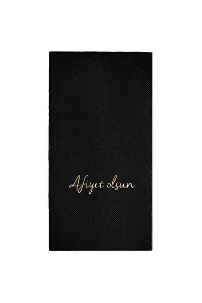 Story مناديل ورقية ذهبية مقاس 40 × 40 سم، منقوشة، 16 قطعة، 1/8 طبقة، مناديل و...