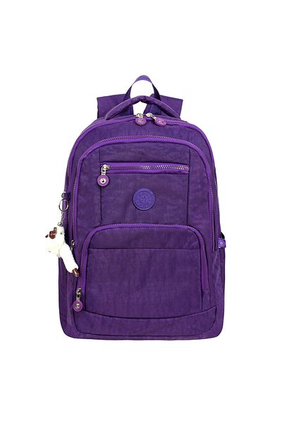 Chocuk Crinkle Fabric Lightweight Backpack - Suitable for School/Daily Use, Waterproof, Multi-Compartment