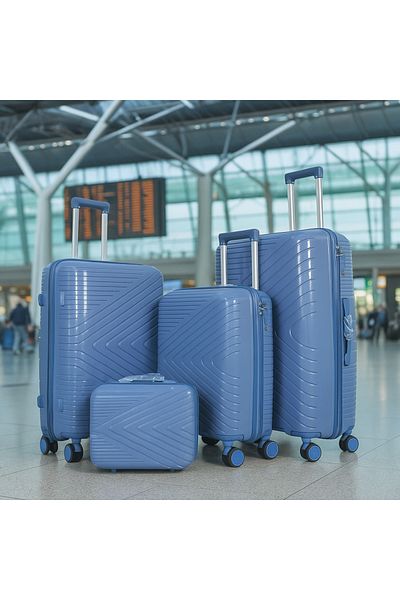Living Complete Strong-Material Travel Set – 4 Sizes for Easy Storage and Organization.
