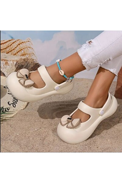 ORGANICYOU SHANGHAI Μαύρα πέδιλα EVA Slide για γυναίκες - Μαλακή σόλα, άνετη χοντρή