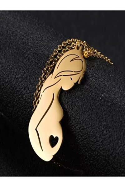 CUSTITO Legătura ce crește cu tine — Pandantiv Viitoare Mămică auriu