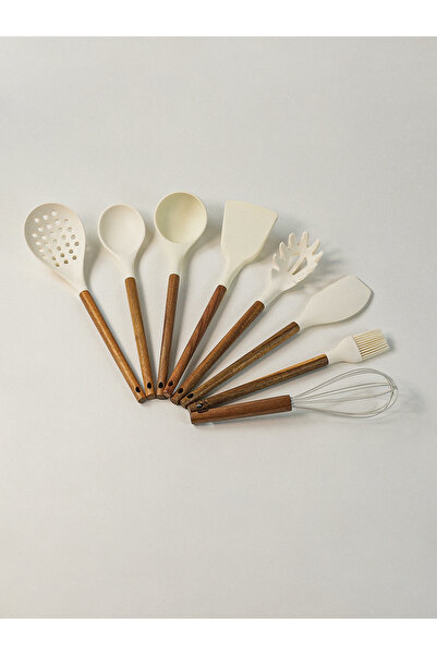 Minihol Mellow Acacia 8 Piece Spoon Set