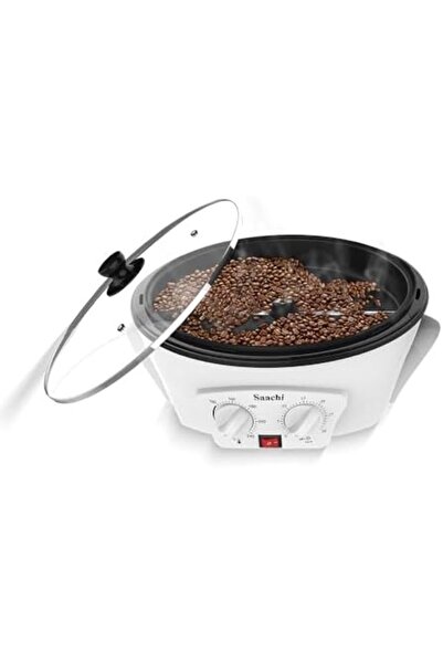 SAACHİ محمصة قهوة 400 جرام NL-CR-4974-WH مع مؤقت