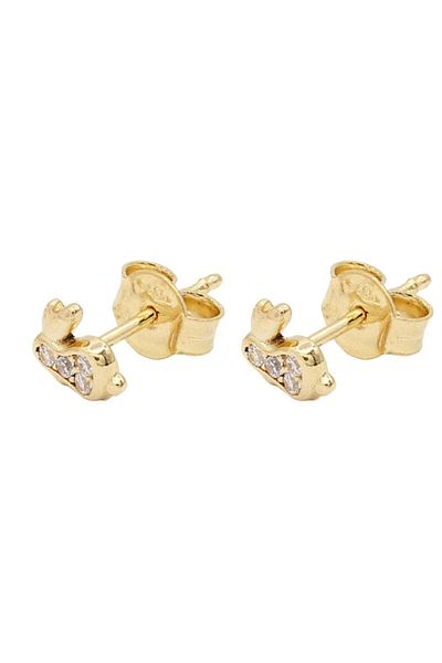 Bijuteria SORELLY 14k Gold Earrings Bunnies