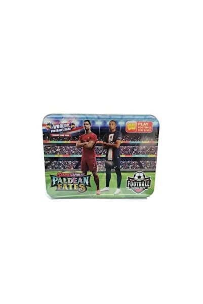 OEM Set 46 Cartonase World Fotball Stars, cutie metalica, multicolor