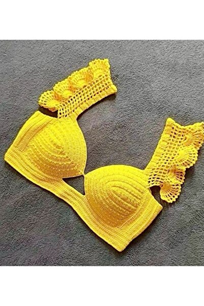 Melonndesign Özel Tasarım Kadın büstiyer, tığ işi