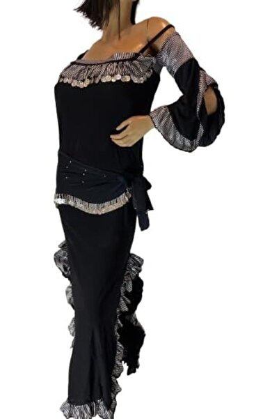 Generic Long Egyptian Dance Dress for Costume Parties