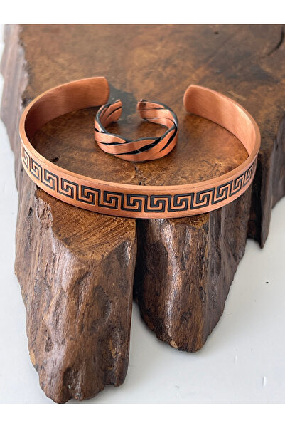 Rupen Kraft سوار نحاسي قابل للتعديل مصنوع من النحاس الخالص بنسبة 100%، مزيج م...