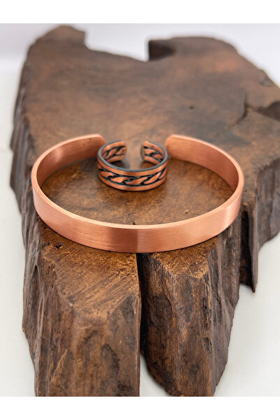 Rupen Kraft سوار نحاسي قابل للتعديل مصنوع من النحاس الخالص بنسبة 100%، مزيج م...