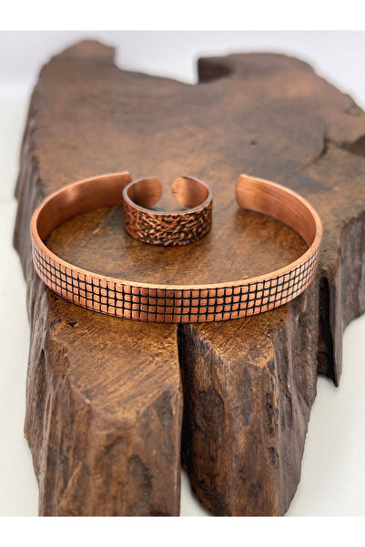 Rupen Kraft سوار نحاسي قابل للتعديل مصنوع من النحاس الخالص بنسبة 100%، مزيج م...