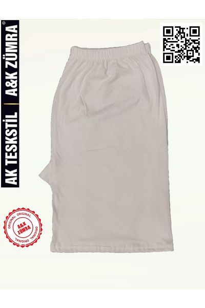 A&K ZÜMRA Model Mother Leggings și pantaloni scurți din bumbac pieptănat până la genunchi Plus Size Mesh