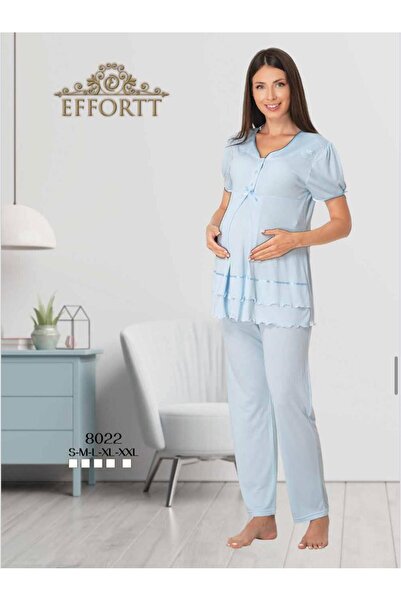 EM&FA TEKSTİL Pregnant Maternity Pajama Set