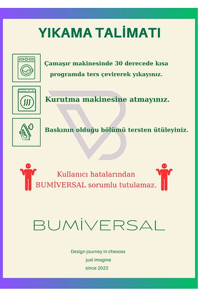 BUMİVERSAL Müslüm Father Silhouette Printed T-Shirt