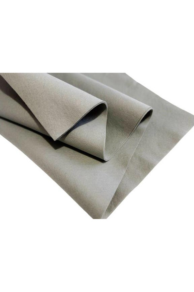 feltland Wool felt, soft 1mm, 40% wool-60% viscose, 50*90cm light grey