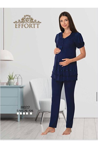 EM&FA TEKSTİL Pregnant Maternity Pajama Set