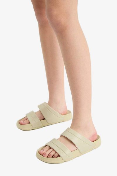 DeFacto New Season Women's Flat Sole Double Banded Eva Slippers