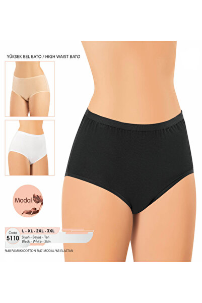 Generic Brand ملابس داخلية KOTA Modal Fabric (6 قطع) سراويل داخلية باتو عالية...