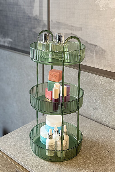 AboutThePerfect Yeşil Çok Amaçlı Düzenleyici Organizer, Mutfak, Banyo, Takı v...