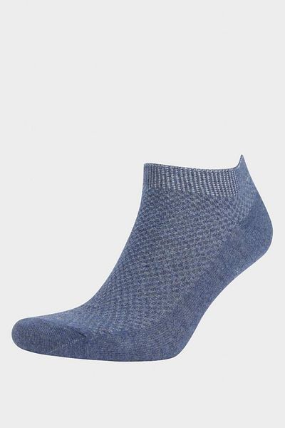 DeFacto New Season Men's 3-Piece Cotton Booties Socks