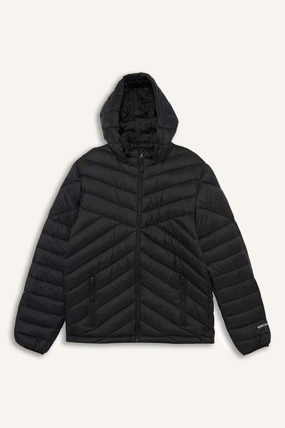 DeFacto New Season Defactofit Water Repellent Slim Fit Slim Fit Hooded Zipper Coat