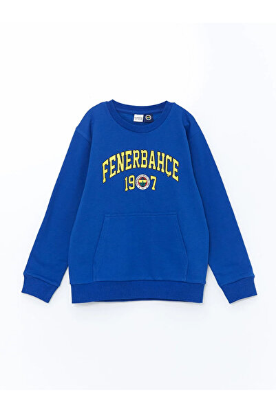 LC Waikiki LCW Kids Mavi Fenerbahçe Baskılı Erkek Çocuk Eşofman Takımı