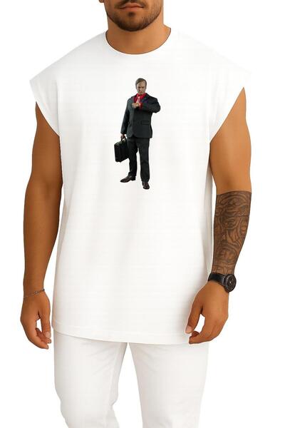 Bahriyeli Collection oversized Saul Goodman Breaking Bad Better Call Saul Αθλητικό μπλουζάκι Unisex με σχέδιο στήθους