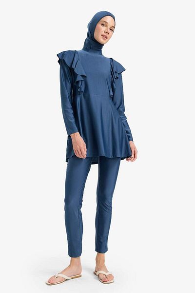 DeFacto New Season Regular Fit 5-Piece Quick Dry Burkini Set