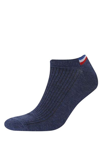 DeFacto New Season Men's 3-Piece Cotton Booties Socks