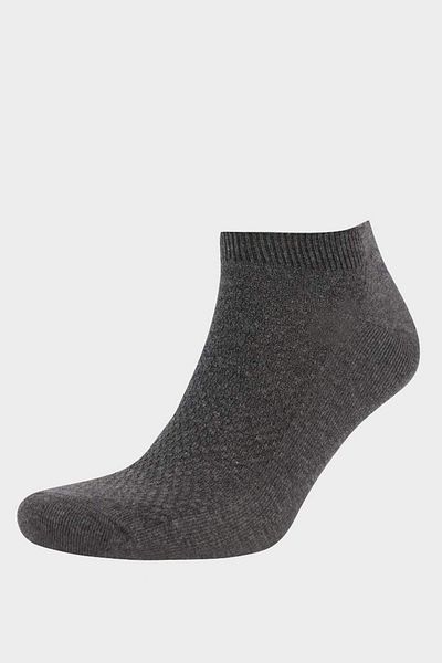 DeFacto New Season Men's 3-Piece Cotton Booties Socks