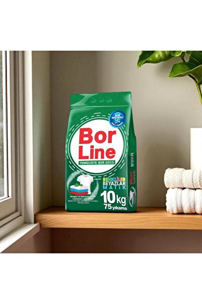 BORLINE 10 kg Renkliler ve Beyazlar İçin Toz Deterjanı
