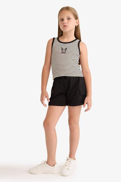 DeFacto New Season Girls Cargo Pocket Shorts