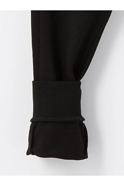 LC Waikiki LCW Kids Siyah Beli Lastikli Erkek Çocuk Jogger Eşofman Altı