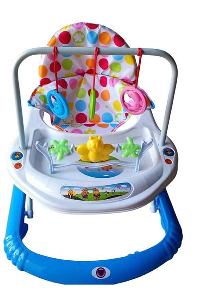 Generic Baby Zato Walker for Kids, Foldable Baby Walker with 3 Adjustable Height Modes and Musical Toy Walke