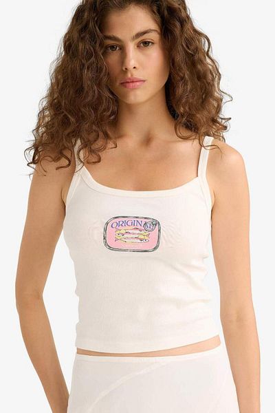 DeFacto Tricou cu nervuri imprimate nou sezon