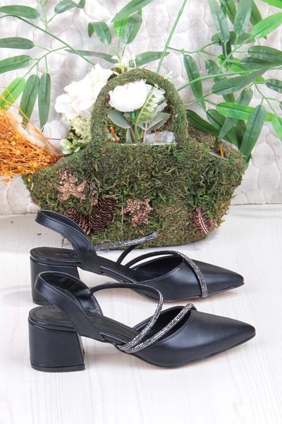 fort 110-415 Piping Stone Low Thick Heeled Women's Shoes