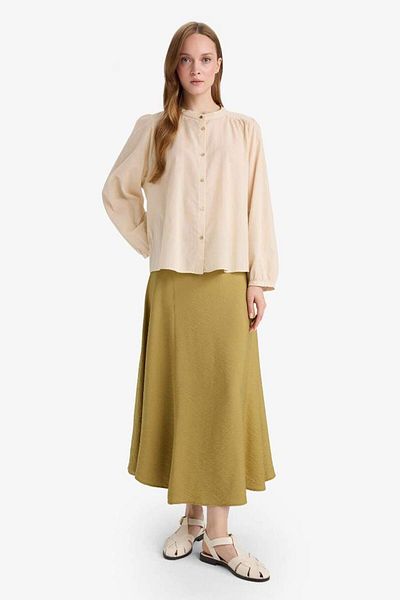 DeFacto New Season A-Line Midi Skirt