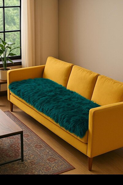 MER HOME Blană de pluș lungă pentru canapea cu trei locuri (1buc) 80*190cm Di...