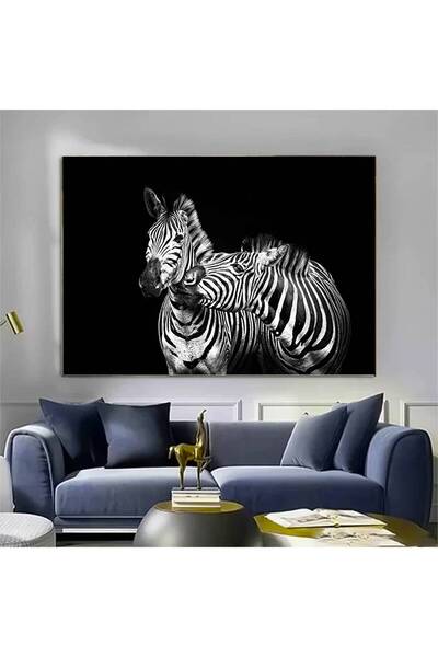 idora Zebra platno; Zebra zidna umetnost; Zebra poster; Zebra print; Životinj...