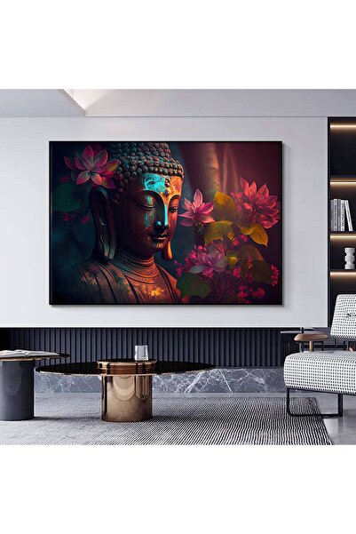 idora Slika na platnu Buda; Azijska zidna umetnost; Budistički poster