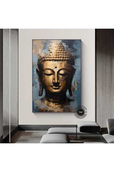 idora Zen Buddha platno zidna umetnost; Zen umetnički print; Budistička zidna...