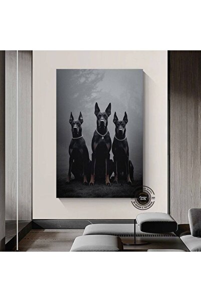 idora Poster sa doberman pištoljem; Modna fotografija; Luksuzni dekor; Poklon...
