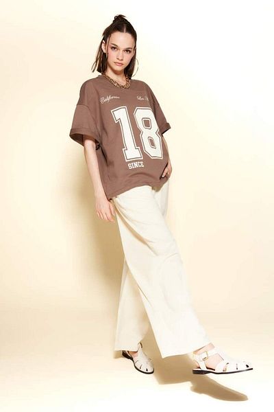 DeFacto New Season Coool Baggy Fit Normal Waist Gabardine Trousers