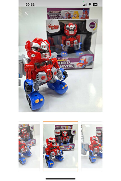 Toys Kamyona dönüşen robot